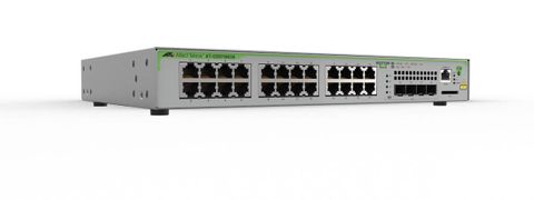 Allied Telesis Gigabit Layer 3 Lite Managed Switch, 24x 10/100/1000T, 4x 100/1000X SFP, AU Power Cord.