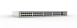 Allied Telesis Gigabit Layer 3 Lite Managed Switch, 48x 10/100/1000T, 4 x 100/1000X SFP with fixed single power supply, AU Power Cord.