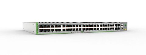 Allied Telesis Gigabit Layer 3 Lite Managed Switch, 48x 10/100/1000T, 4 x 100/1000X SFP with fixed single power supply, AU Power Cord.