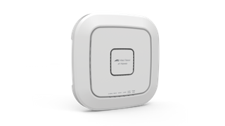 Allied Telesis IEEE 802.11ac Wave2 wireless access point with tri-band radios and embedded antenna. AC power adapter not included.