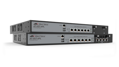 Allied Telesis 6-port 10/100/1000T with 4-port 100M/1G/10G Unified NMS Appliance-Box with Vista base compatible, Requires purchase of Net.Cover for Support and Software Updates.