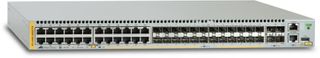 Allied Telesis 24-port 10/100/1000T  and 100/1000 SFP stackable switch with 4 SFP+ ports and dual hotswap PSU bays. 1 year NCP support (Start date is shipment date from ATI - Grace period 90 days)