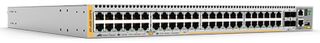 Allied Telesis 48-port 10/100/1000T PoE+ stackable switch with 4 SFP+ ports and dual hotswap PSU bays. 1 year NCP support (Start date is shipment date from ATI - Grace period 90 days)