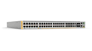 Allied Telesis 48-port 10/100/1000T stackable switch with 4 SFP+ ports and dual hotswap PSU bays. 1 year NCP support (Start date is shipment date from ATI - Grace period 90 days)