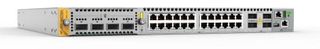 Allied Telesis 24-port 100M/1G/2.5G/5G/10G RJ-45 I/F stackable switch with 1 module bay, 4 QSFP28 ports and dual hotswap PSU bays.  1 year NCP support (Start date is shipment date from ATI - Grace period 90 days)