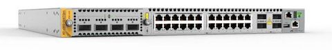 Allied Telesis 24-port 100M/1G/2.5G/5G/10G RJ-45 I/F stackable switch with 1 module bay, 4 QSFP28 ports and dual hotswap PSU bays.  1 year NCP support (Start date is shipment date from ATI - Grace period 90 days)