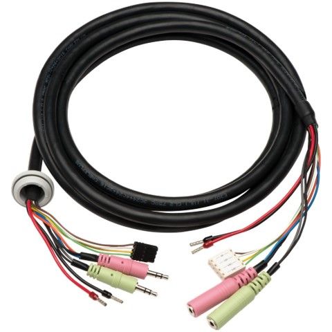 AXIS 5505-511 -  Multi-connector cable for AC/DC power, audio in/out and I/O connectivity