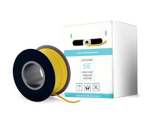 VSP Cable.CAT5, Yellow, 300Mtr Pull Box