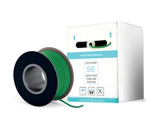VSP Cable.CAT5, Green, 300Mtr Pull Box