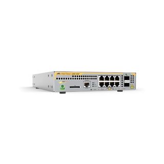 Allied Telesis L2+ switch with 8 x 10/100/1000T PoE ports and 2 x 100/1000X SFP ports, AU Power Cord. 1 year NCP support (Start date is shipment date from ATI - Grace period 90 days)