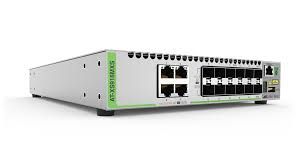 Allied Telesis 16-port 10G stackable L3 switch with 12 x 10G/1G SFP+ ports and 4 x 10G/1G RJ-45 ports, AU Power Cord.