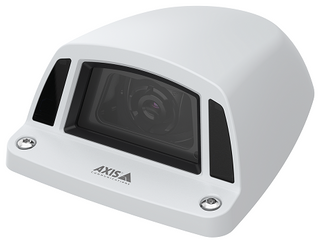 AXIS 02090-001 -  Compact streamlined exterior onboard camera for rolling stock and vehicles with male RJ-45 network connector