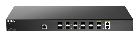 DLINK 12-Port 10 Gigabit Smart Managed Switch with 12 SFP+ Ports and 2 10GBASE-T (Combo) ports