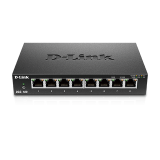 DLINK 8-Port Gigabit Desktop Switch (Metal Housing)