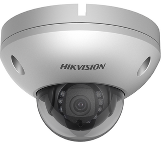 HIKVISION ANTI-CORROSION NETWORK DOME CAMERA, WF-2, NEMA4X, C5-M, 4MP, 120DB WIDE DYNAMIC RANGE, 3 VIDEO STREAMS, 10M IR, IP67