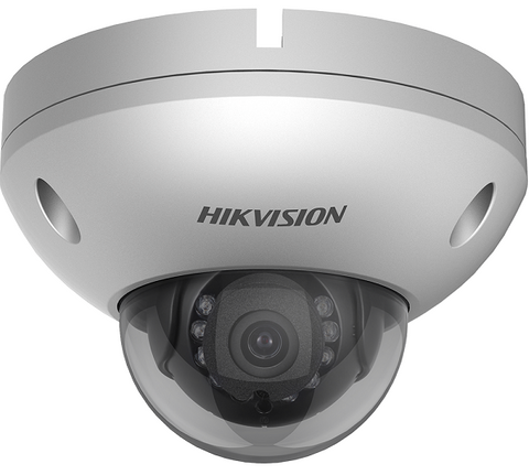 HIKVISION ANTI-CORROSION NETWORK DOME CAMERA, WF-2, NEMA4X, C5-M, 4MP, 6MM, 120DB WIDE DYNAMIC RANGE, 3 VIDEO STREAMS, 10M IR, IP67