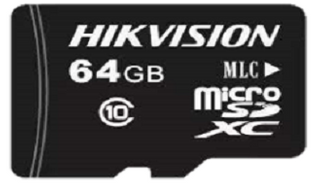 HIKVISION TF CARD, 64GB, CLASS 10 MAX. 60MB/S