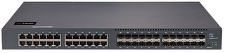 HIKVISION SWITCH, 24 X 10/100/1000 MBPS ETHERNET PORTS, 24 X 10/100/1000 MBPS SFP PORTS AND 8 X 10G MBPS SFP+ UPLINK PORTS