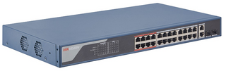 HIKVISION Switch 24 PoE Ports, 2 x Gigabit RJ45/SFP Uplinks, Smart Managed, 370W (3E1326P)