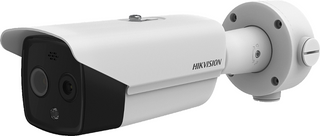 HIKVISION 4MP HEATPRO THERMAL & OPTICAL BI-SPECTRUM BULLET, 160X120 RES, 6.2MM THEMAL, 8MM OPTICAL, IP66