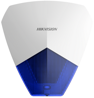 HIKVISION AX Hybrid Series, Wired External Siren Strobe Sounder, IP54, 105dB