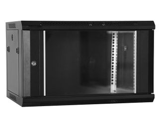 VSP 6RU Wall-Mounted Single Section Cabinet 600W x 600D x 370H, 1 x Pre-Fitted Shelf