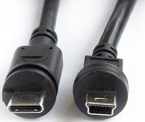 MOBOTIX S74 Cable MiniUSB-C to MiniUSB 1m