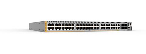 Allied Telesis "This product is not available yet, budgetary purpose only." Advanced Layer 3 switch, 48x 100M/1G/2.5G/5G/10G-T, 4x QSFP/QSFP28 slots and dual hotswap PSU bays. 1 year NCP support (Start date is shipment date from ATI - Grace period 90da