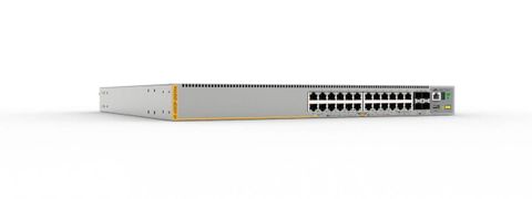 Allied Telesis 20 port 10/100/1000-T PoE++, 4 port 100M/1G/2.5G/5G-T PoE++ stackable L3 switch with 4x SFP+ Ports and dual hotswap PSU bays. PSU ordered separately. 1 year NCP support (Start date is shipment date from ATI - Grace period 90 days)