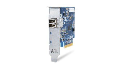 Allied Telesis Network Adapter, 10 Gigabit, Single Port, MM(Duplex-LC), PCIe x4, PXE/UEFI Boot, TAA