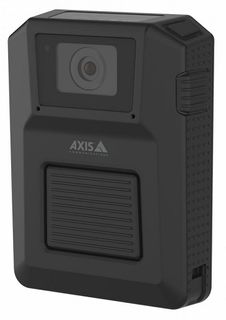 AXIS 02258-001 - W101 BODY WORN CAMERA BLACK is a robust and easy-to-use body worn camera featuring the KlickFast mounting system