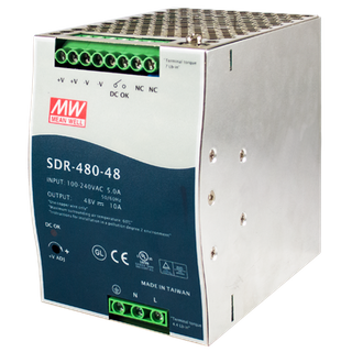 MEAN WELL DIN Rail Power Supplies 480W 48V 10A