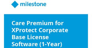 MILESTONE 1 Year Care Premium XProtect Corporate Base License