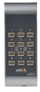 AXIS 0745-001 -  A4011-E Reader is a generic touch-free reader with keypad and illuminated symbols