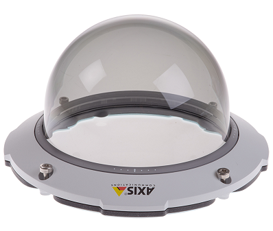 AXIS 02399-001 - standard smoked dome with anti-scratch hard coating. Compatible with AXIS Q60-E cameras