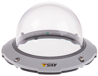 AXIS 02398-001 - standard clear dome with anti-scratch hard coating. Compatible with AXIS Q60-E cameras