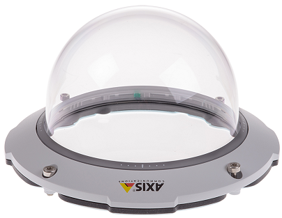 AXIS 02398-001 - standard clear dome with anti-scratch hard coating. Compatible with AXIS Q60-E cameras