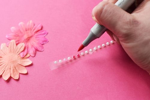 Copic-ing your embellishments!