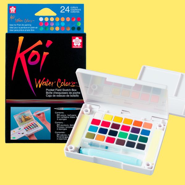 Koi Watercolour Sets