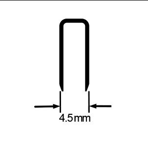 97 Galvanised Wire 4.5mm crown