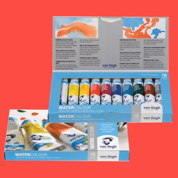 Van Gogh Watercolour Cardboard Sets