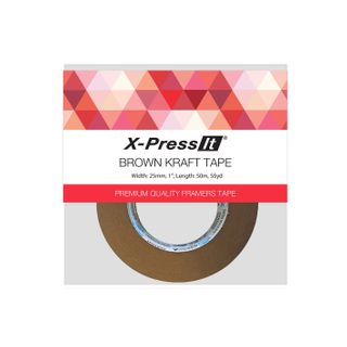 X-Press It Kraft Tape Brown 25mm