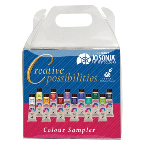 Jo Sonja's 12x20ml Creative Possibilities Sampler