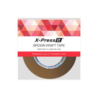 X-Press It Kraft Tape Brown 50mm