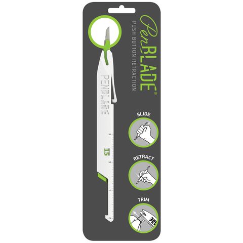 PenBlade #15 Green Scalpel Single Blister Pack