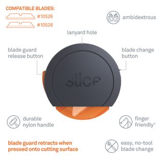 Slice Super-safe Carton Opener with Ceramic Blade