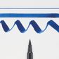 Koi colouring Brush Pen, Prussian Blue