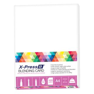 X-Press It Blending Card A4 (125pk)