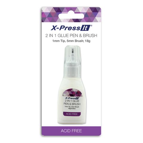 X-Press It 2 in 1 Glue Pen and Brush