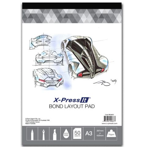 Pad Bond A3 50 sheet